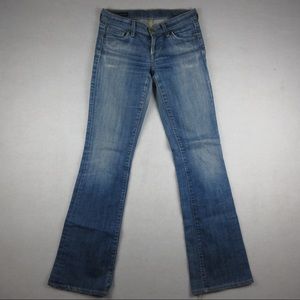 Citizen of Humanity Womens Jeans 24 x 31  Low Waist Bootcut Kelly #001